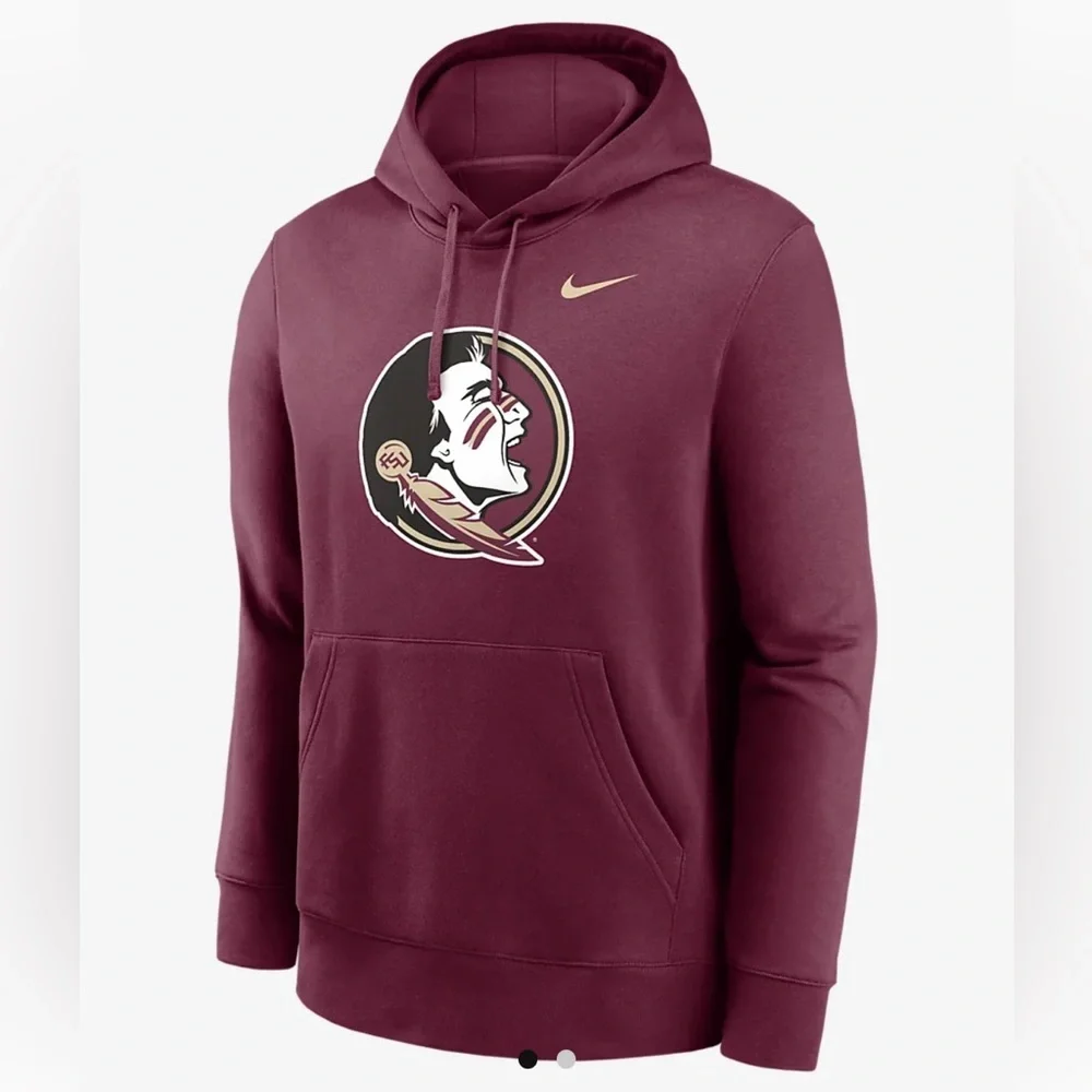 Nike FSU Seminoles Logo Pullover Hoodie